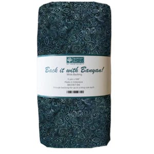 Batik Fabric- 108&quot; Wideback 3 Yard Bundle in Charcoal from the Back It With Banyan Collection by Banyan Batiks Studio for Northcott Fabrics