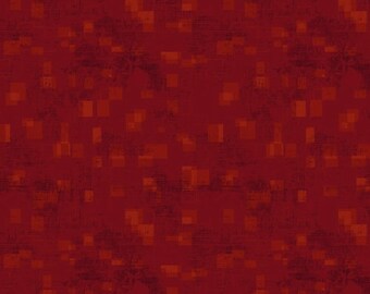 Grunge Texture in Deep Red from Woodland Collection for Windham Fabric- 100% Quilt Shop Cotton