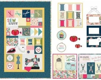 Kimberbell Oh, Sew Delightful Quilts & Decor - Fabric Only Kit -  8 projects plus binding and backing