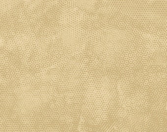 Beige Dimples (100 % quiltbomull) från Andover/Makower UK - Du väljer snittet