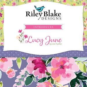 Avocados in Pink From Lucy June Collection by Riley Blake 100% High