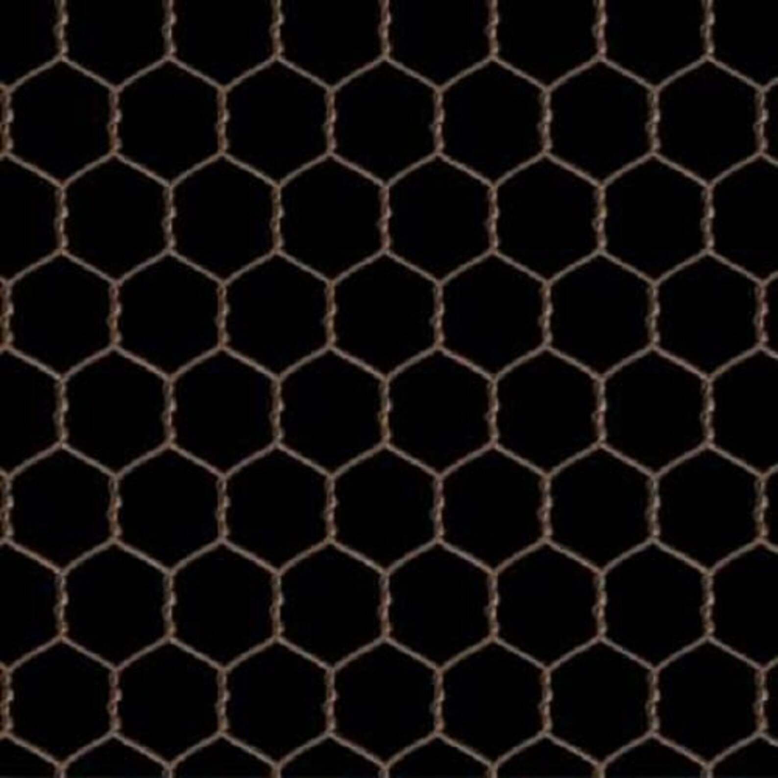 Chicken Wire on Black From Elizabeth Studio 100 Quilt Shop Quality