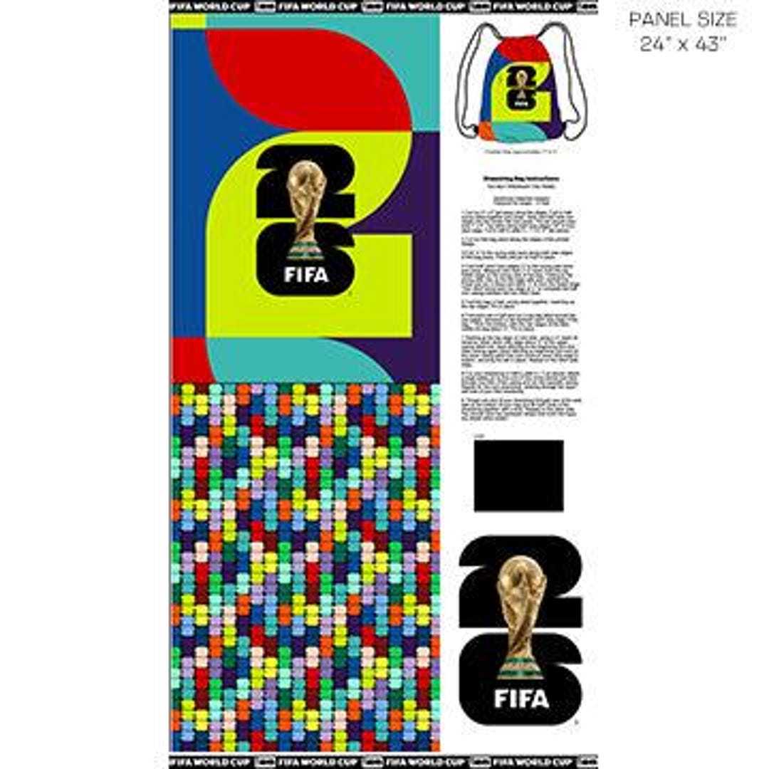 FIFAワールドカップ26コレクションより、FIFAマルチカラーバックパック