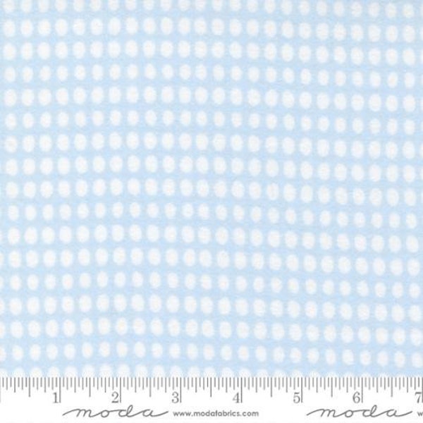 Stripe Dots Dots Stripes in Light Blue from D is for Dream Collection by Paper+Cloth for Moda Fabric- 100% Quilt Shop Cotton