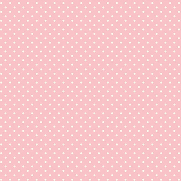 Baby Pink Spots from Spot by Makower UK Collection by Andover Fabric- 100% High Quality Quilt Shop Cotton