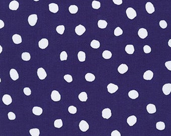 Large Abstract Purple Dots from Dot and Stripe Delight Collection by Robert Kaufman- 100% Cotton Quilt Shop Quality Fabric