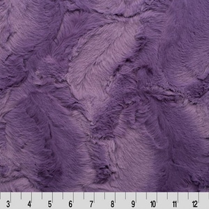 Violet Luxe Cuddle® Hide from Shannon Fabric's Minky Collection- 10mm Pile
