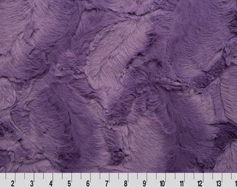 Violet Luxe Cuddle® Hide from Shannon Fabric's Minky Collection- 10mm Pile
