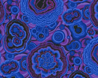 Kaffe Fassett Fabric- Agate in Blue From Kaffe Fassett Collective Classics Collection by Free Spirit Fabric