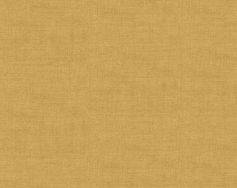 Maize Linen Texture (100% Quilting Cotton) by Andover/ Makower UK - You Choose the Cut