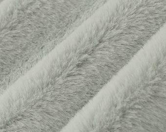 Luxe Cuddle® Seal in Cloudy Gray High Pile Plush MINKY from Shannon Fabric- 15mm