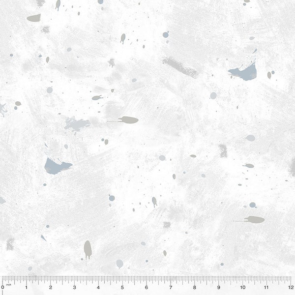 Splash in Milk Glass from the Marble Run Collection by Marcia Derse for Windham Fabrics - 100% Cotton Fabric