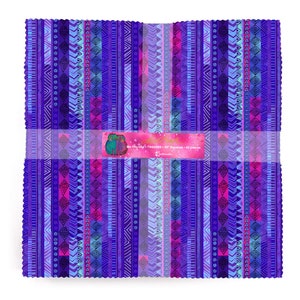 Laurel Burch Basics Be-You-Tiful 10&quot; Squares from Clothworks - Layer Cake - 42 Pieces