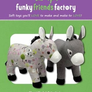 PAPER PATTERN - Dynamite the Donkey from Funky Friends Factory