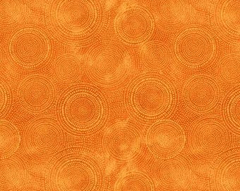 Blender in oranje uit de Radiance-collectie van Whistler Studios voor Windham Fabrics - 100% katoen