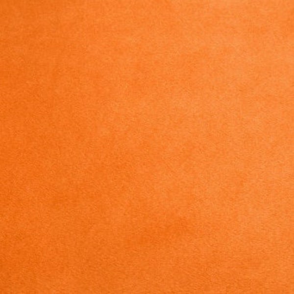 Solid Cuddle® 3 en minky lisse orange mandarine de Shannon Fabrics - Choisissez votre coupe