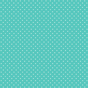 Aqua Spots from Spot by Makower UK Collection by Andover Fabric- 100% High Quality Quilt Shop Cotton