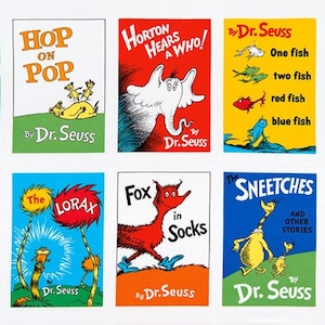 Dr. Seuss Titel Soft Book PANEL von Robert Kaufman