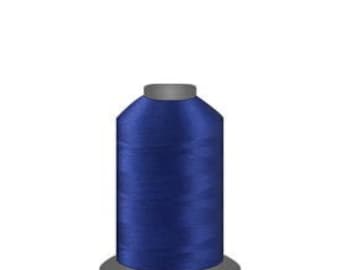 Bright Blue Glide Trilobal Polyester Thread door Fil-Tec- 1.100yds 40 wt. - Voor naaien, quilten en borduurwerk