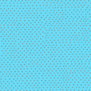 Puede incluir: Un fondo azul claro con un patrón de pequeños cuadrados blancos delineados en negro.