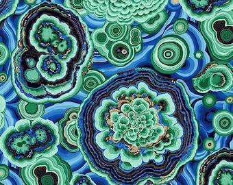 Kaffe Fassett Fabric- Agate in Green From Kaffe Fassett Collective Classics Collection by Free Spirit Fabric