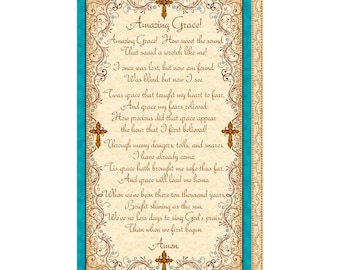 Panel de 2/3 de yarda de Amazing Grace de la colección Amazing Grace de QT Fabric - 100% algodón para patchwork - Aprox. 24" x 44"