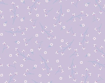 Pretty Petals Violet Purple From Kimberbell Basics Collection for Maywood Studio - 100% Cotton