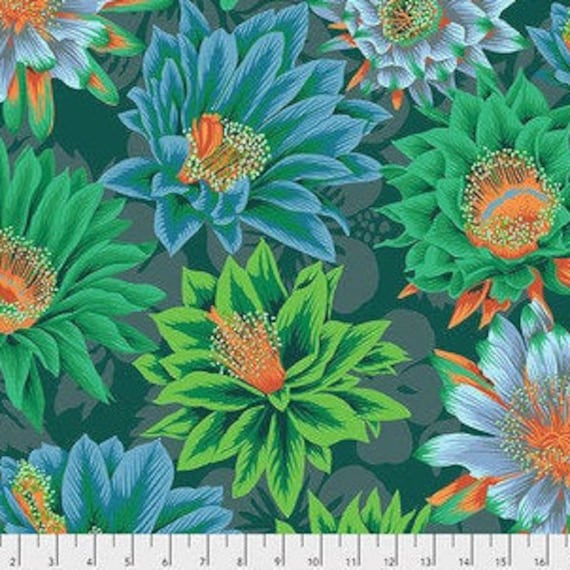 FQ Spot On Cactus Green fabric by Robert Kaufman