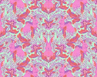 Tula Pink Full Moon Forest II Collection - Hoppy Go Lucky in Blossom - 100% High Quality Cotton - You Choose the Cut