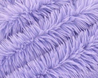 Dreamy Fur in Lavender - Faux Fur from Shannon Fabrics - You Choose the Cut - 100% Polyester Minky