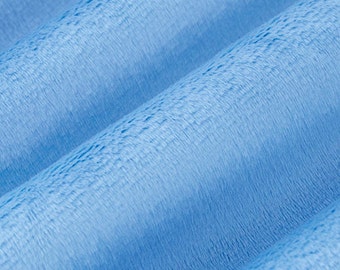 Sky Blue Cuddle 3 Smooth Minky From Shannon Fabrics- You Choose Cut