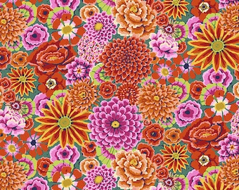 Enchanted in Red from Kaffe Fassett Collective Stash Collection by FreeSpirit Fabric