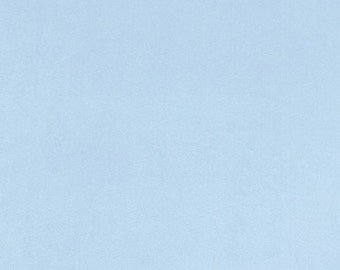 Solid Cuddle® 3 in BABY BLUE Smooth Plush Minky From Shannon Fabrics- You Choose Cut
