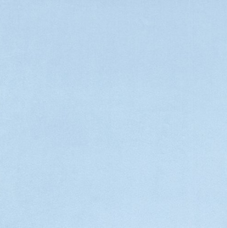 Cuddle Blue Solid Cuddle® 3 in BABY BLUE Smooth Plush Minky From Shannon Fabrics ...