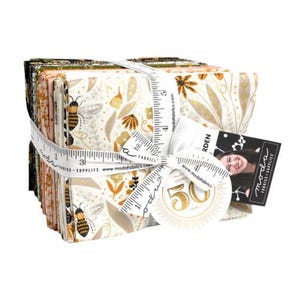 Bee Garden Fat Quarter Bundle - 29 Pieces from the Bee Garden Collection by Gingiber for Moda Fabrics - 100% Cotton