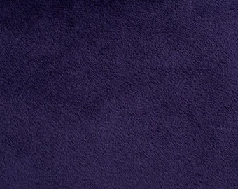 90" Extra Wide EGGPLANT Purple Cuddle Smooth 3 Minky From Shannon Fabrics