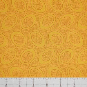 Aboriginal Dots in Gold from Kaffe Fassett Collective Classics Collection by FreeSpirit Fabric