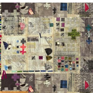 Caza del tesoro en multicolor de la colección Marcia Derse Essentials de Whistler Studios para Windham Fabrics - 100 % algodón