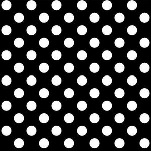 Dots Black From Kimberbell Basics Collection for Maywood Studio - 100% Cotton