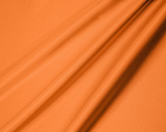 Orange Dark Silky Smooth Satin #621 From Shannon Fabrics - by the yard