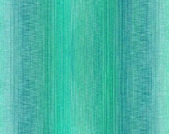 Ombre in Blue/Green from the Ombre 45" Collection by P&B Textiles - 100% Cotton