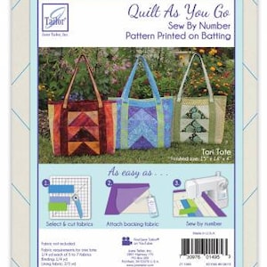 June Tailor Quilt As You Go Printed Quilt Blocks On Batting-London