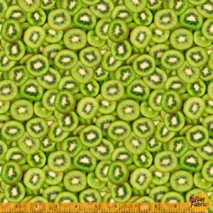 Down Under Kiwis in Multi aus der A La Carte Kollektion von Whistler Studio for Windham Fabrics - 100% Baumwolle
