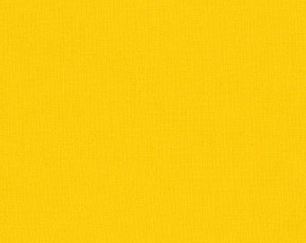 Canary Yellow Kona Cotton from Robert Kaufman Fabrics - K001-26