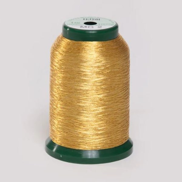 King Star Gold 3 Fil de broderie - Bobine de 1 000 mètres 40 wt.