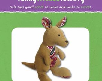 PAPER PATTERN - Joey Junior Kangaroo from Funky Friends Factory