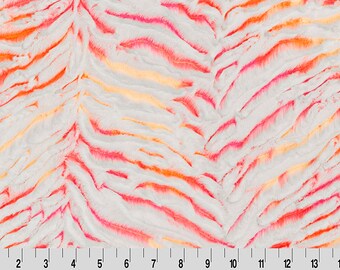 Luxe Cuddle® Prism in Star Fish Orange & Pink Multi MINKY From 