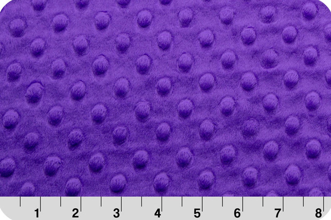 Purple Dimple MINKY From Shannon Fabrics - Etsy