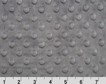 Graphite Dimple Minky From Shannon Fabrics