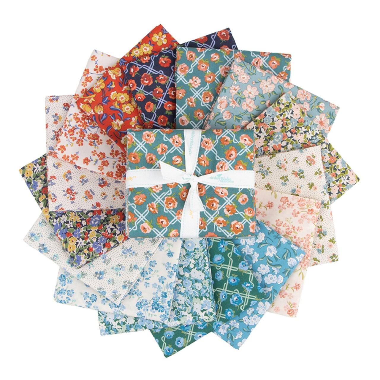 Fat Quarter Bundle 15pc Floral Nostalgia by Riley Blake Designs for ...